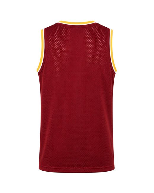 Mitchell & Ness Red Nba Cleveland Cavaliers Mesh Vest for men