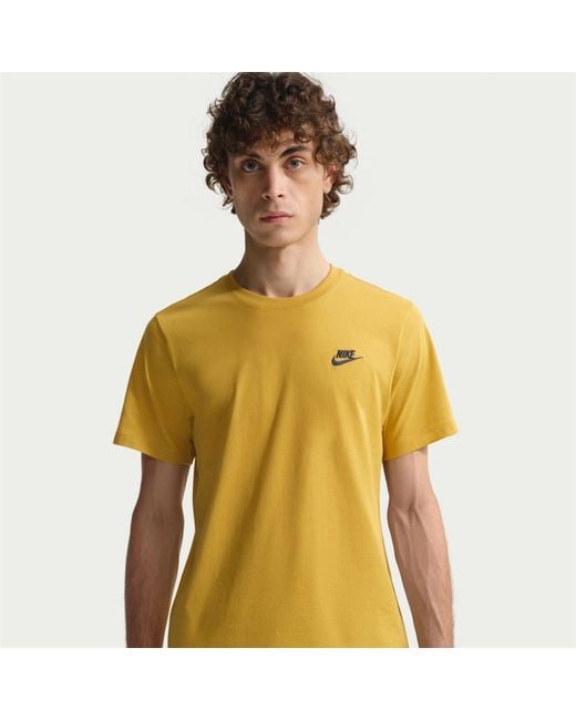 Nike Yellow Air Woven Tracksuit Shorts for men
