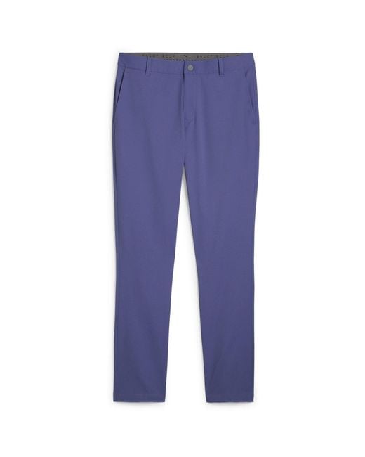 PUMA Blue Tailored Golf Trousers for men