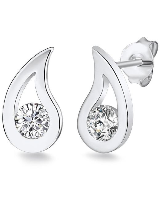 Rafaela Donata White Sterling Earring