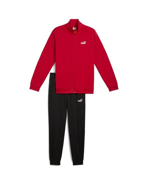 PUMA Red Ess Poly Suit Cl Tracksuit for men