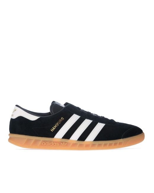 Adidas Originals Blue Hamburg Trainers for men