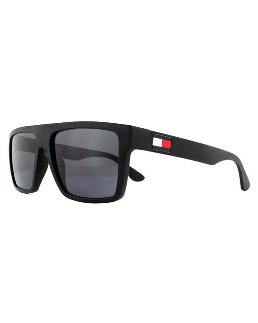 Tommy Hilfiger Gray Sunglasses Th 1605/S 003 Ir Matte for men