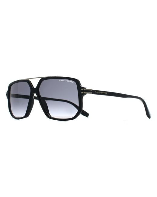Marc Jacobs Black Aviator Dark Gradient 417/S for men