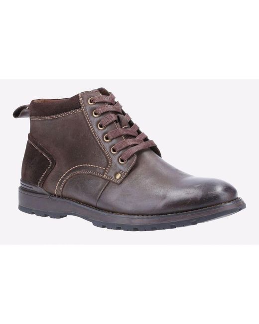 Hush Puppies Black Dean Memory Foam Boot for men