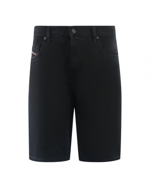 DIESEL Black D-Strukt-Short 0Ehai Shorts for men