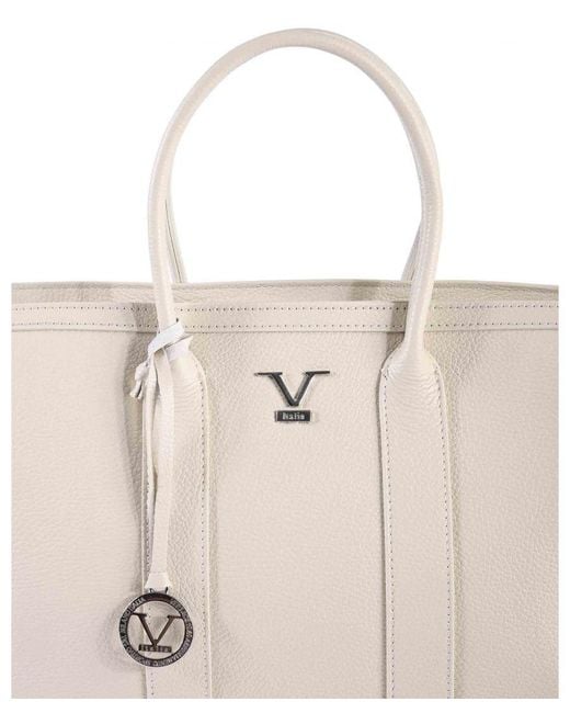 Versace 19.69 Abbigliamento Sportivo Natural V Handbag Ca1030 Dollaro Leather
