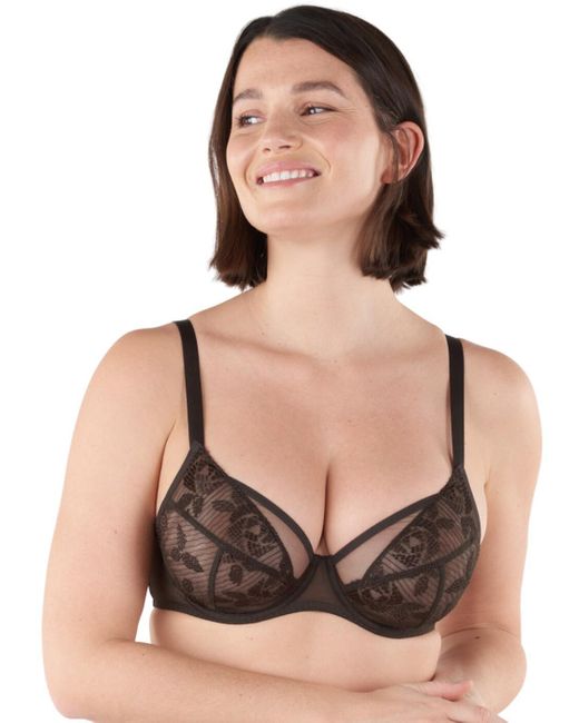 Maison Lejaby Black 220637 Attitude Underwired Bra