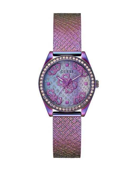 Guess Purple Gw0748L3 Ladies Boa Watch