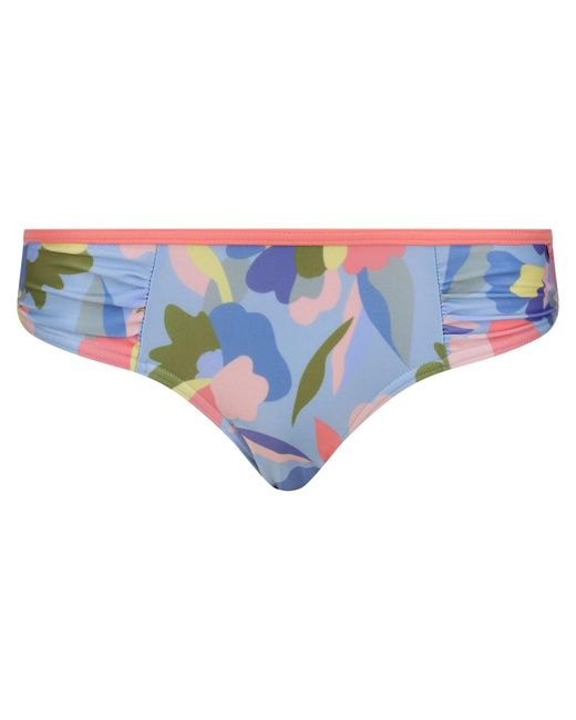 Regatta Blue Ladies Aceana Abstract Floral Bikini Bottoms