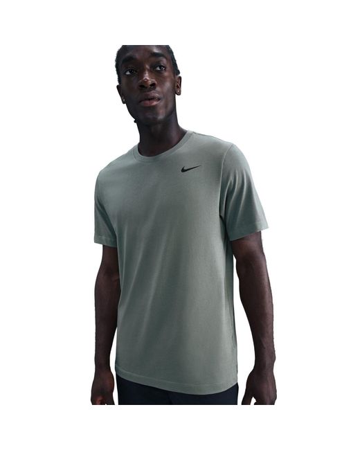 Nike Gray Dri Fit Legend Fitness T-Shirt for men