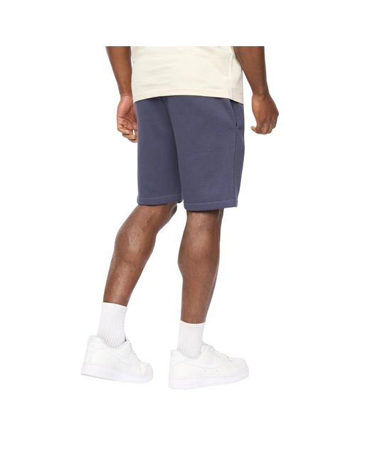 Crosshatch Blue Bardon Casual Shorts for men