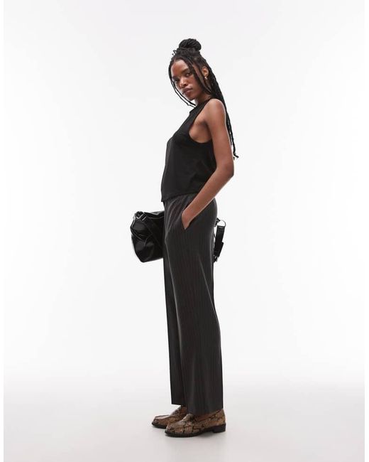 TOPSHOP Black Soft Loose Tank