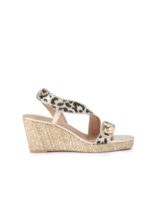 Carvela Kurt Geiger Metallic Sorano Wedge Heels