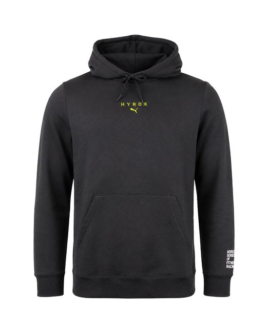 PUMA Gray X Hyrox Heavyweight Hoodie for men