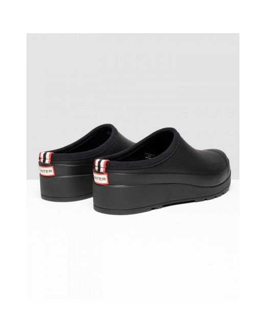 Hunter White Original Play Clog Shoes