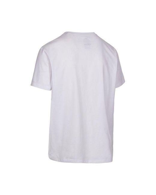 Trespass White Sagnay T-Shirt for men