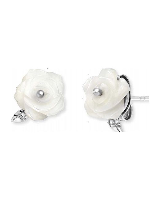Engelsrufer White Ere-Rose-Pe-St Ladies Earrings Sterling