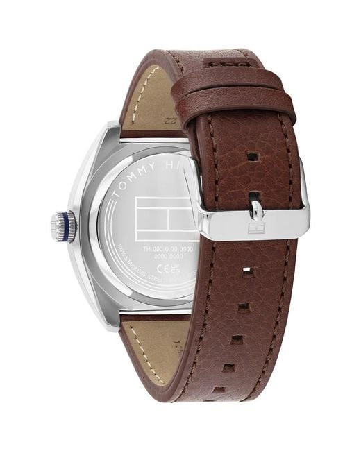 Tommy Hilfiger Blue Shane Watch 1792255 Leather for men