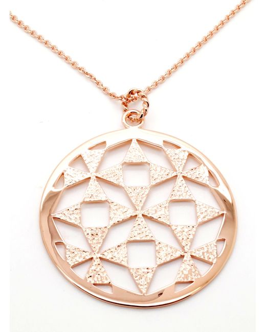 Orphelia Natural 925 Sterling Chain With Pendant