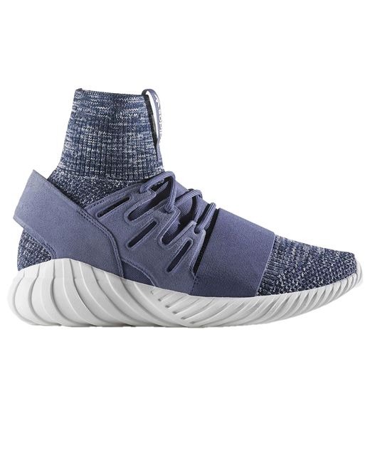 Adidas Blue Tubular Doom Pk Trainers Leather (Archived) for men