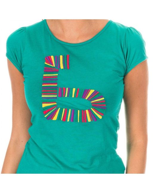 Armand Basi Green Short Sleeve Round Neck T-Shirt Adm0083