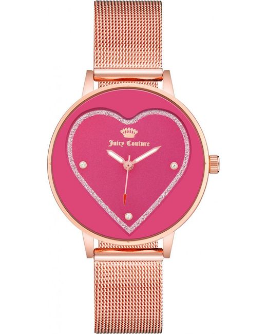 Juicy Couture Pink Jc1240Hprg Ladies Watch
