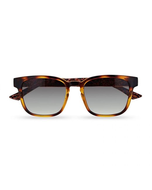 Ted Baker Brown Rectangle Polished Dark Tortoise Gradient Tb1635 Surf for men