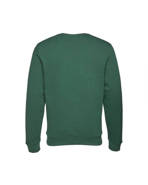 Lyle & Scott Green Sweaters Crew Neck Sweatshirt Cotton for men