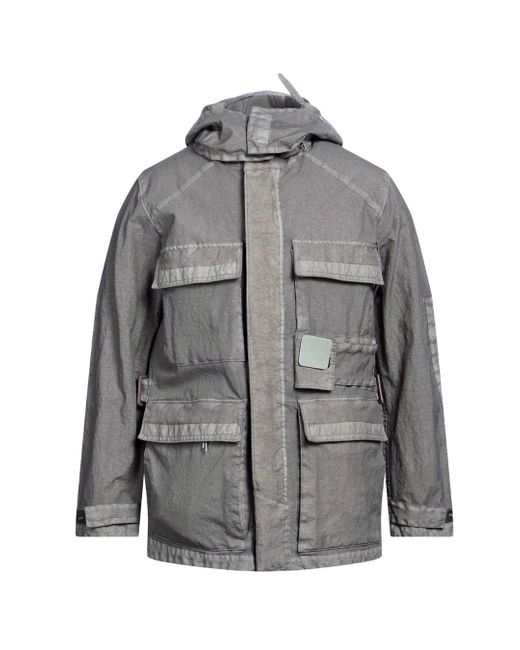 C P Company Gray Metropolis Co-Ted Jacket Polyamide for men
