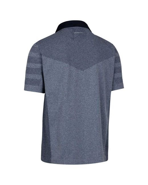 Trespass Blue Nab Tp75 Active Polo Shirt Marl) for men