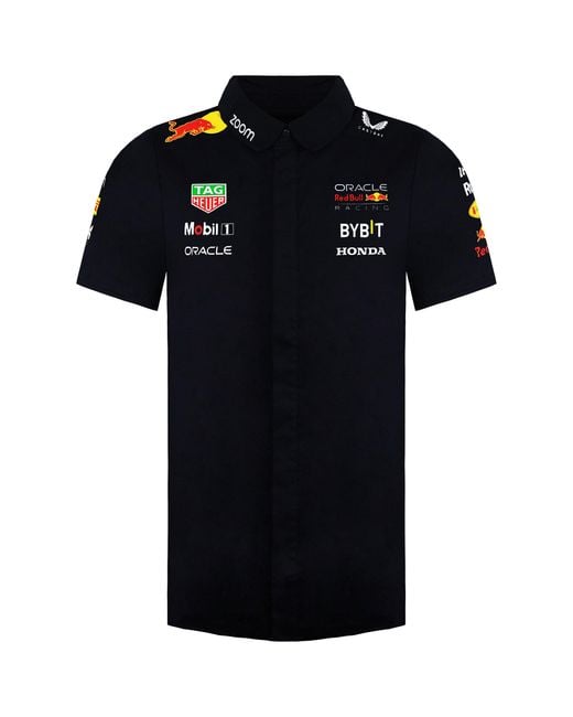 Castore Black Bull Racing F1 2024 Team Shirt Cotton for men