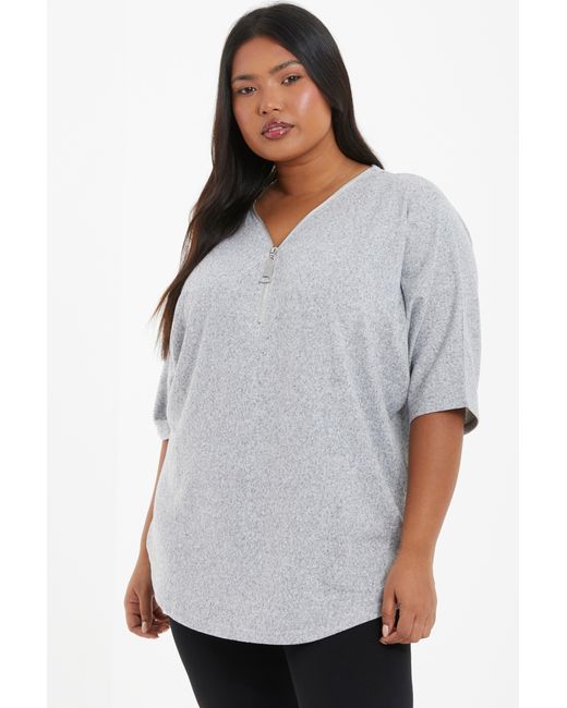 quiz batwing top