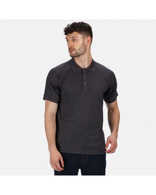 Regatta Gray Hardwear Coolweave Short Sleeve Polo Shirt (Iron) for men