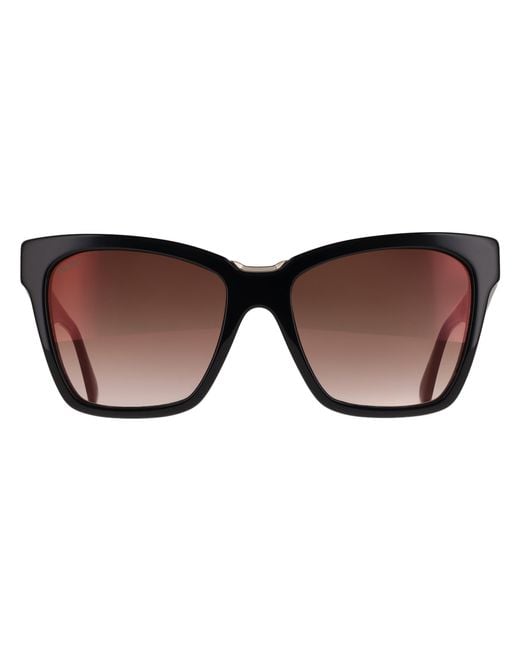 Max Mara Brown Cat Eye Shiny Gradient Mm0089 Spark3
