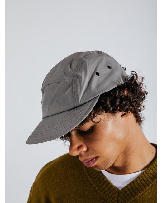 SVNX Gray Nylon 5 Panel Cap for men