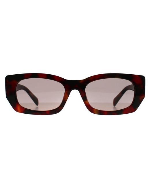 Prada Brown Rectangle Poppy Tortoise Light Prb05S