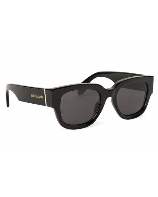 Palm Angels Black Accessories Monterey Rectangle Sunglasses for men