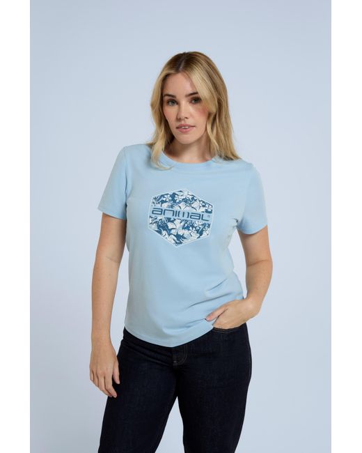 Mountain Warehouse White 'Carina' T-Shirt Cotton Breathable Summer Casual Tee