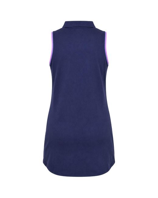 Under Armour Blue Zinger Pique Golf Dress