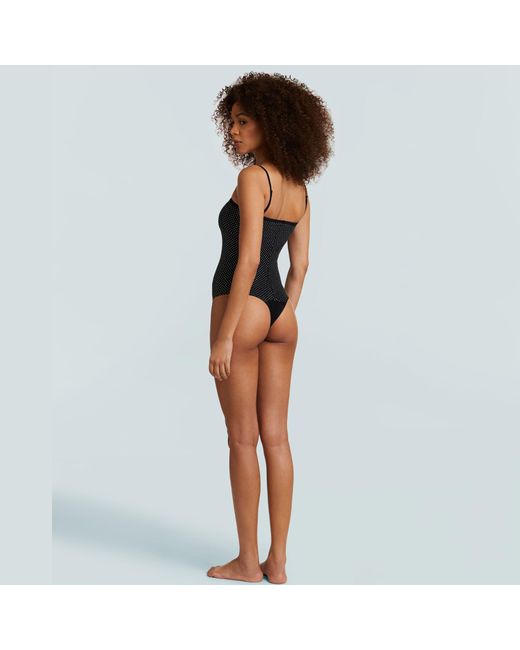 Commando Black Party Starter Straight Cami Bodysuit