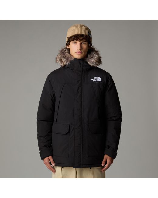 The North Face Black Mcmurdo Parka Tnf-Npf for men