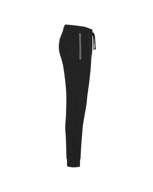 Boss Black Side Logo Tapered Jogging Bottoms for men