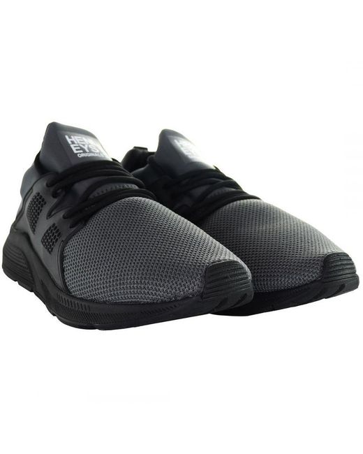 Henleys Black Salendine Running Shoes for men