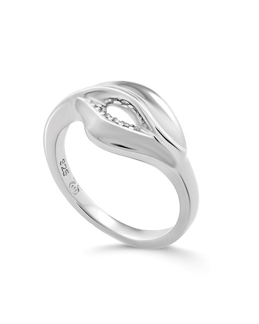 Orphelia Metallic 'Anet' 925 Sterling Ring
