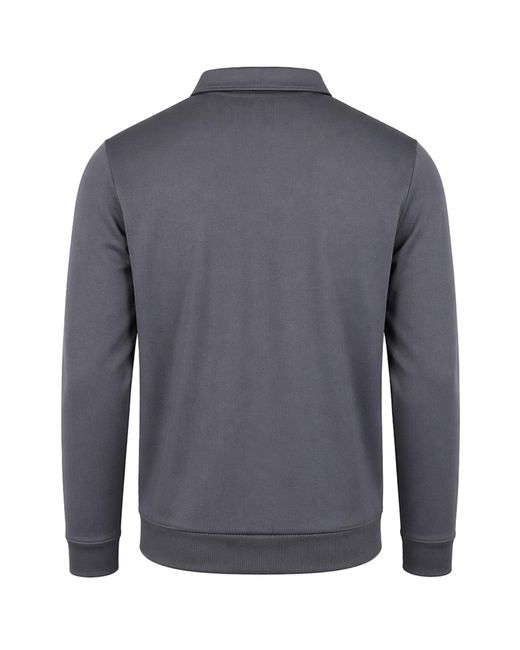 Lyle & Scott Gray Wide Stripe Sweater for men