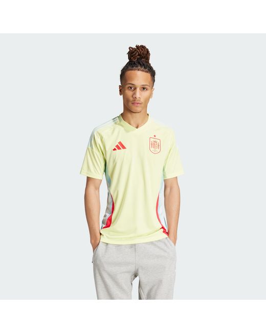 Adidas Originals Green Spain 24 Away Jersey for men