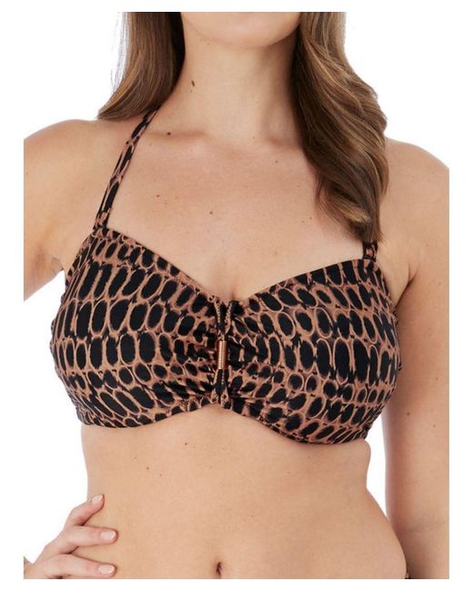 Fantasie Black Kotu Bandeau Bikini Top