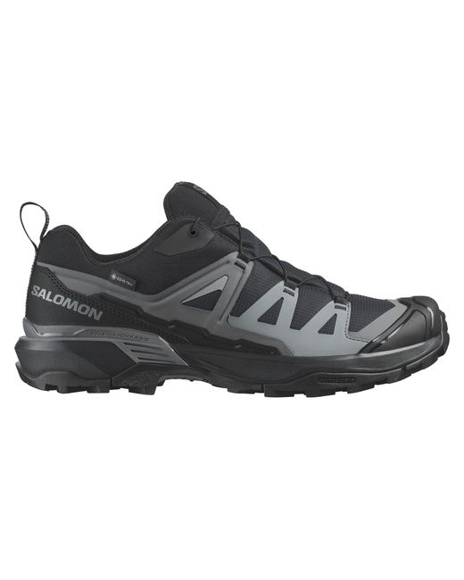 Salomon Black Walking Shoes Trainers X Ultra 360 Gore Tex Waterproof Lace Up for men