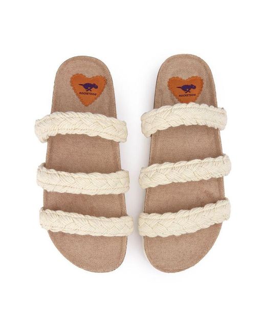 Rocket Dog White Ashley Sandals